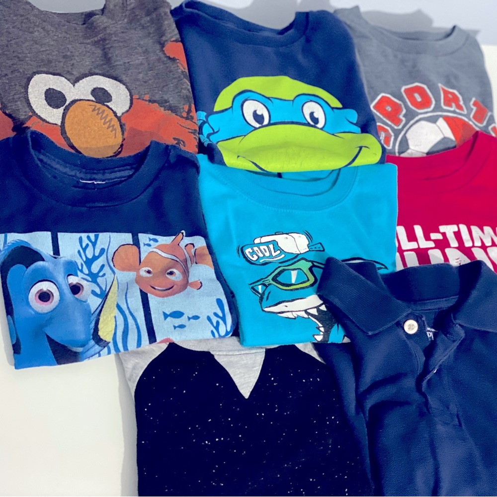 Toddler Boy summer shirts size 3t